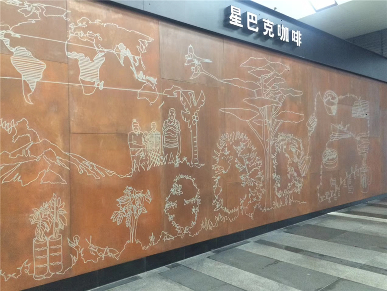 南漳耐候钢幕墙